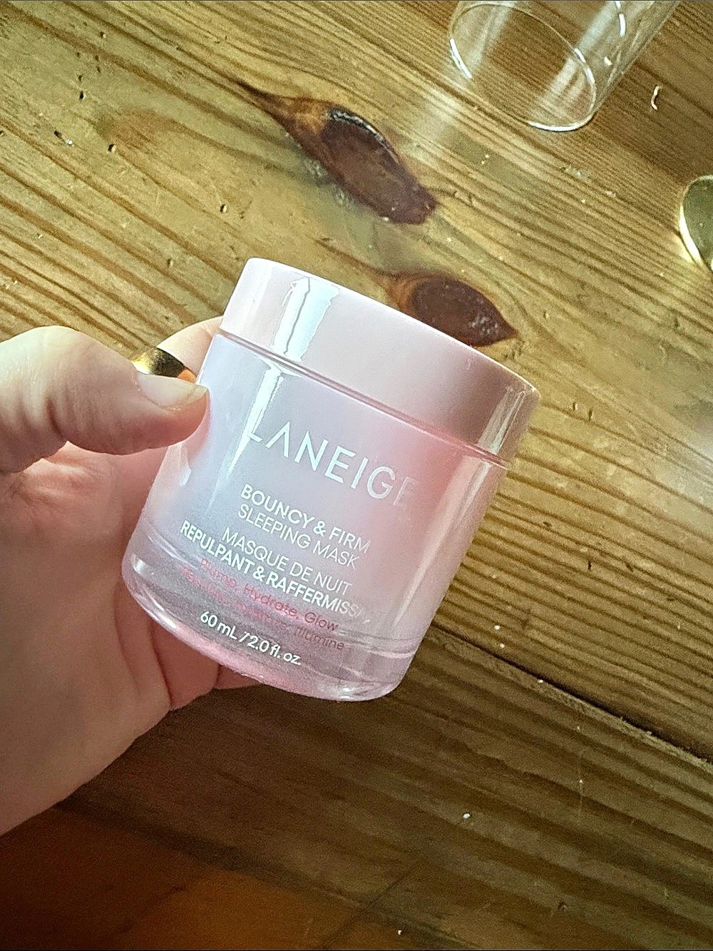 LANEIGE Bouncy & Firm Sleeping Mask Sleeping Mask Pink 2.7 NWT